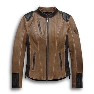 Harley Davidson Leather Jacket Womens